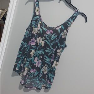 Floral tank top